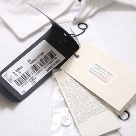 Cartellino Polo Armani Jeans